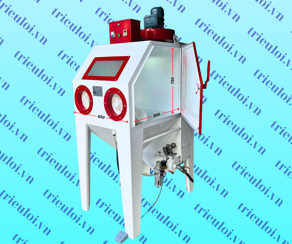 Tủ phun cát 250L - Ảnh 2