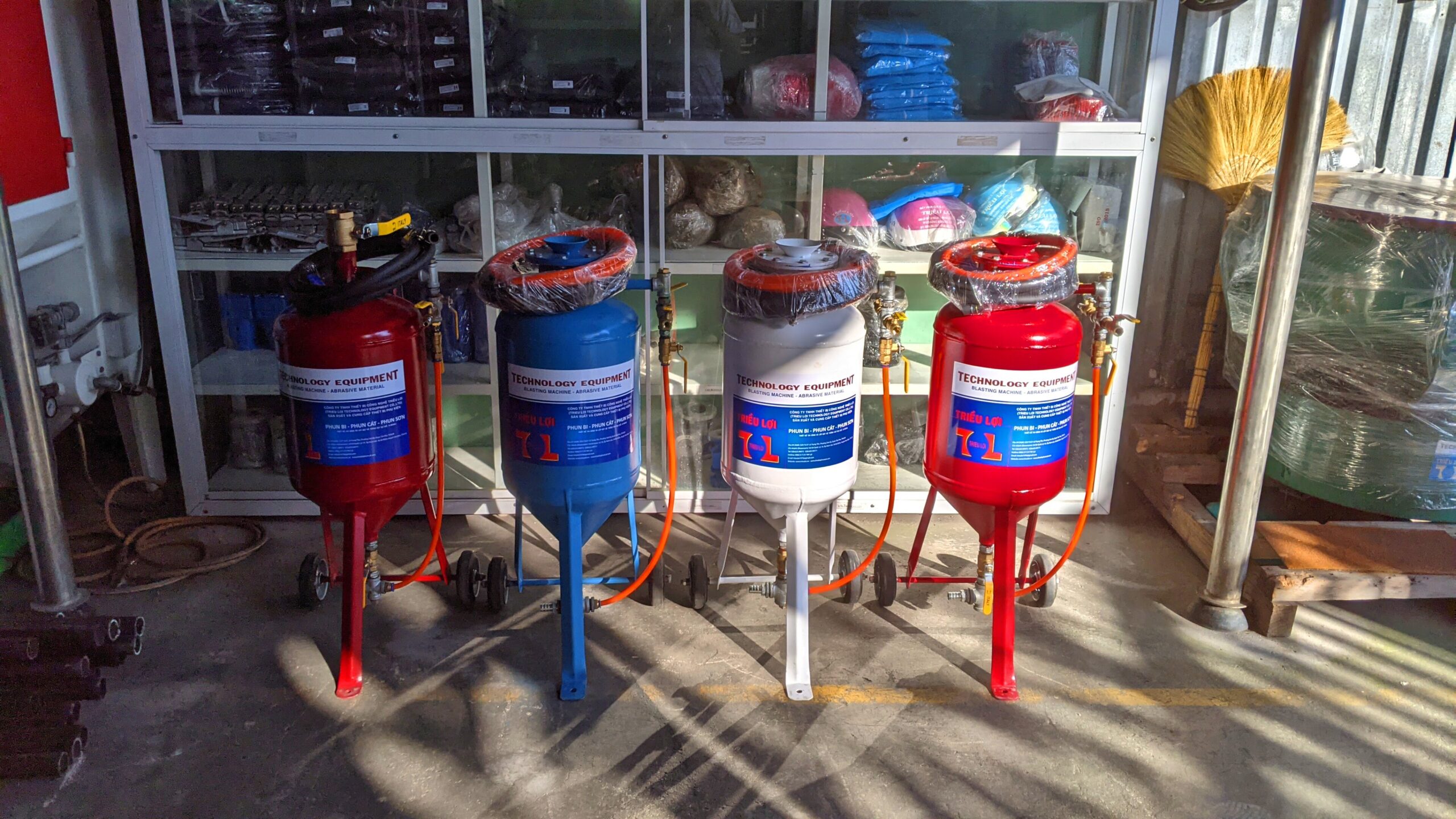 Cối bắn cát đa dạng mẫu mã