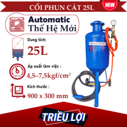 Cối phun cát Mini 25L