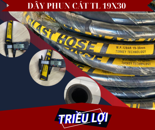 DÂY PHUN CÁT TL 19X30
