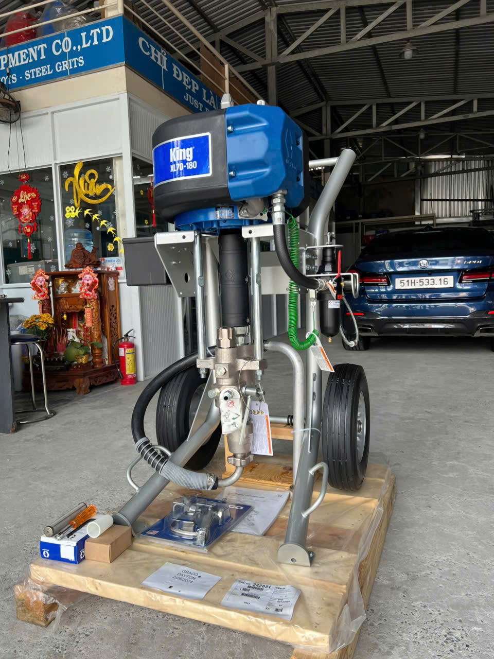 Graco King K70FH0 góc tổng thể
