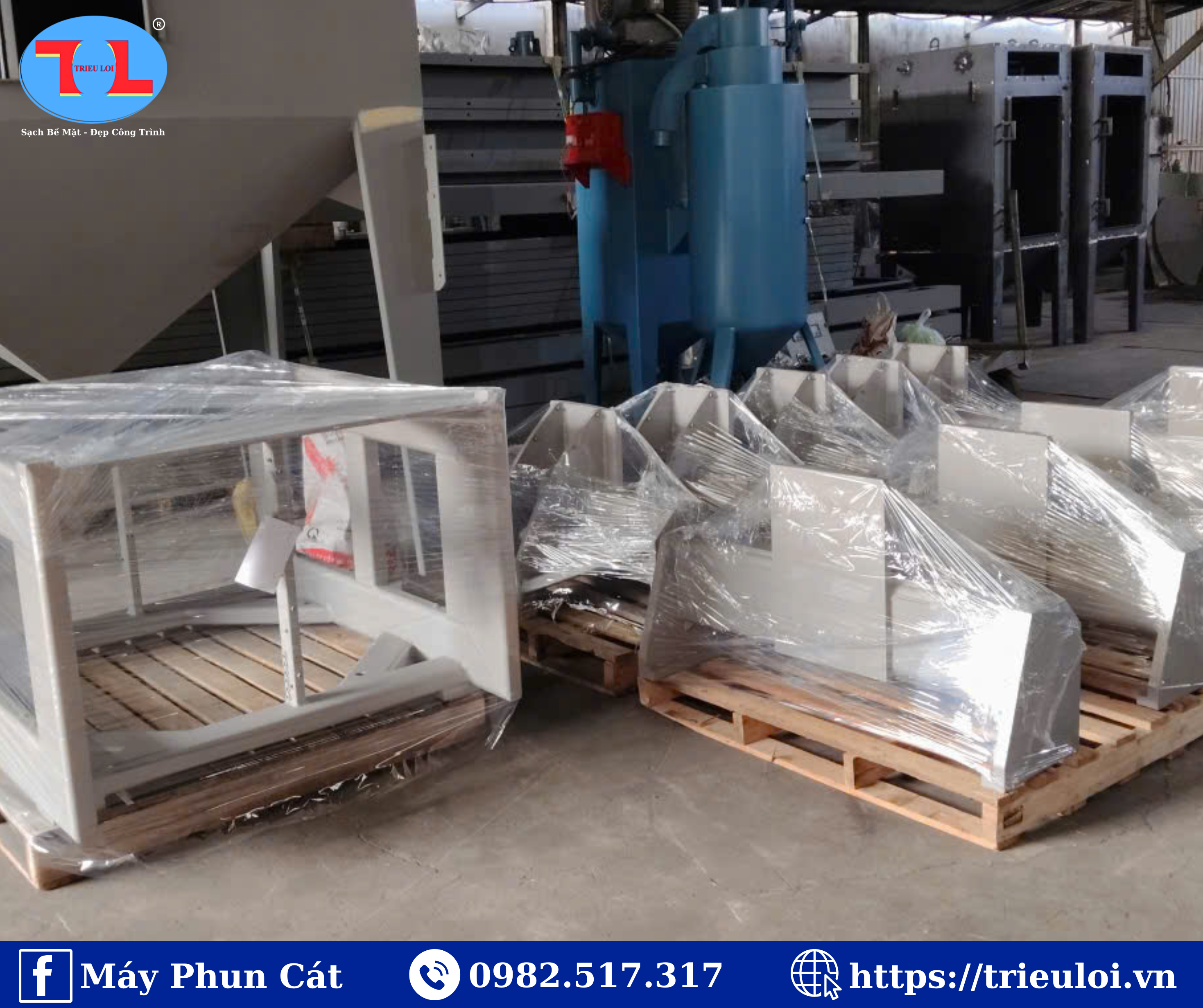 Cánh quạt sạch sẽ sẵn sơn