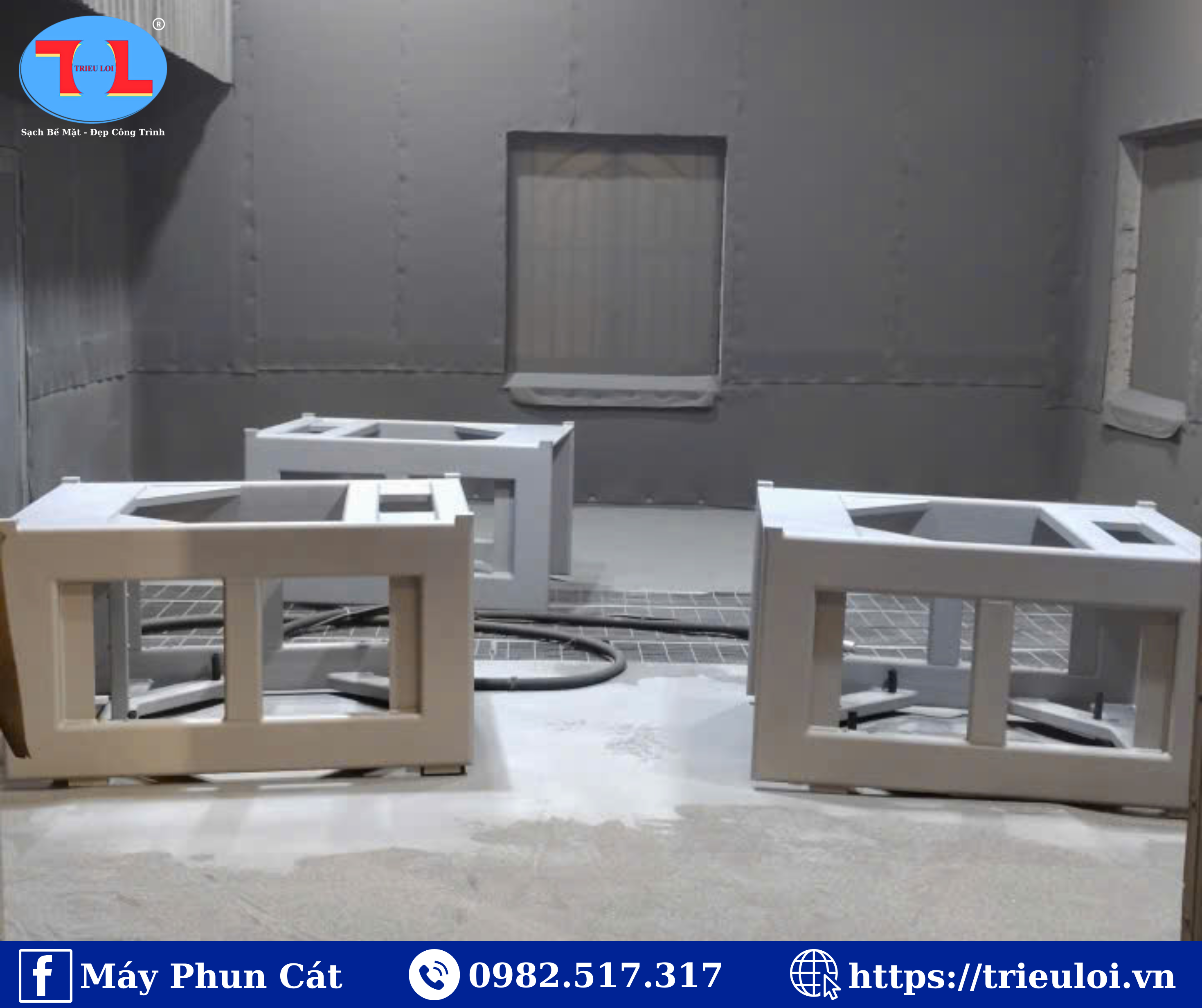 Bề mặt gỉ nặng trước